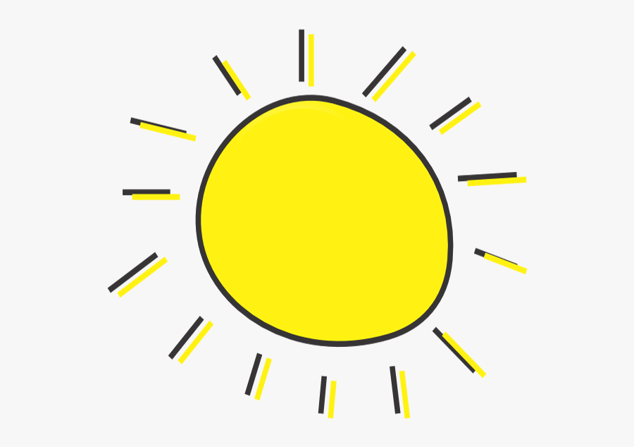 Happy Sun Clipart No Background - Drawing, Transparent Clipart
