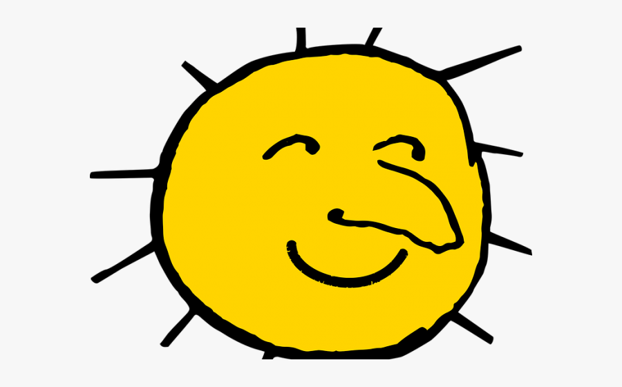 Sun Happy - Веселое Солнце, Transparent Clipart