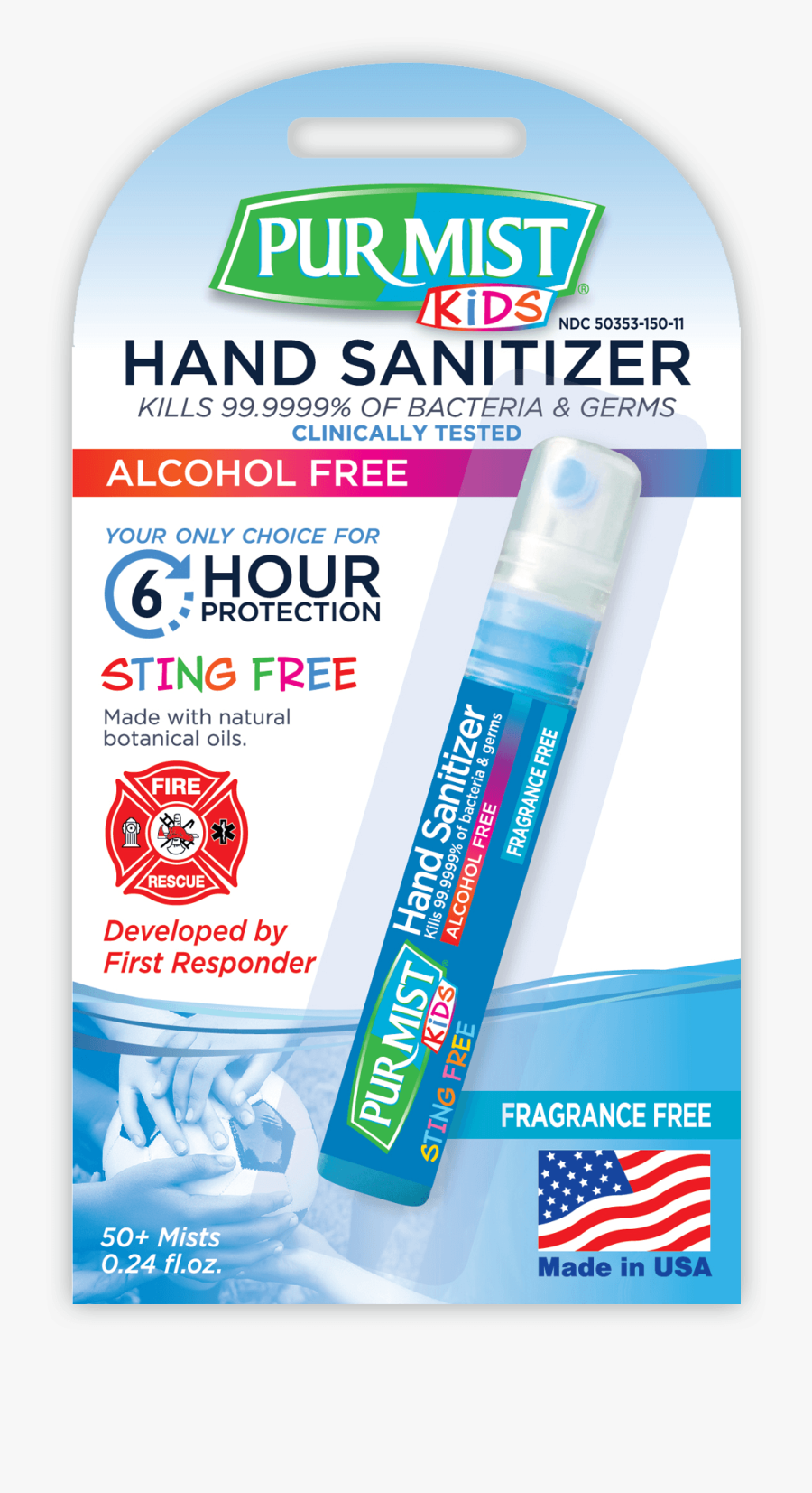 Purmist Sales Page - Made In Usa, Transparent Clipart