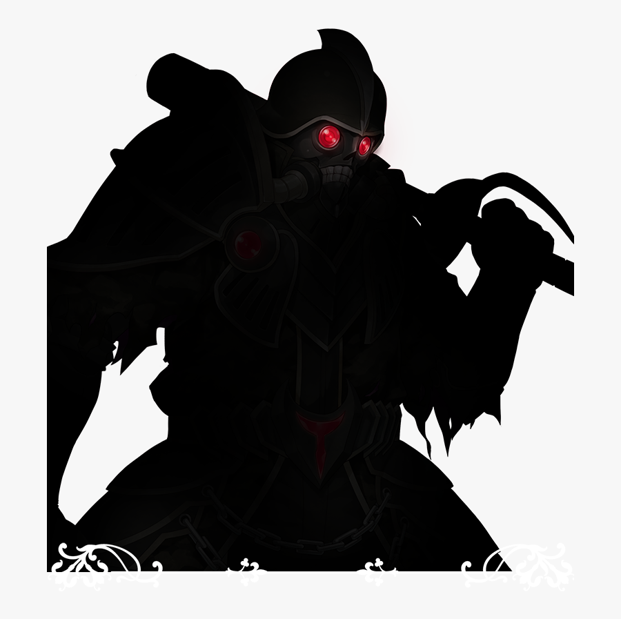 An Unidentified Existence Akin To The Great Terrors - Cyberdimension Neptunia Grim Reaper, Transparent Clipart