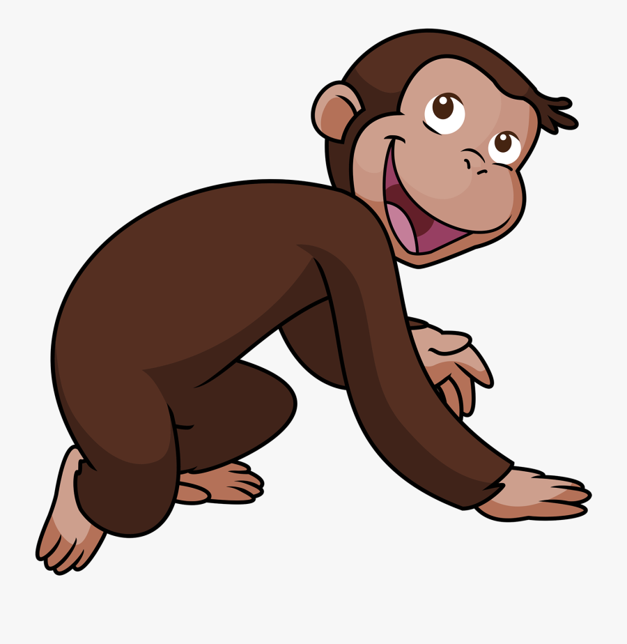 Free Curious George Clipart Image - Brown Monkey Clipart, Transparent Clipart