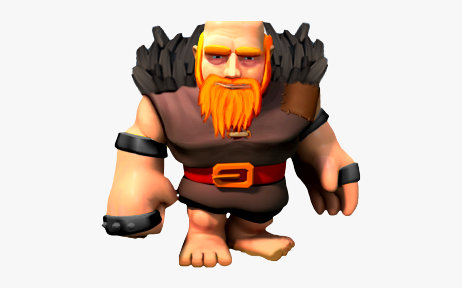 Clans Of Clans Giant, Transparent Clipart