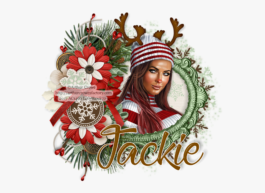 Clip Art Rustic Christmas Images - Illustration, Transparent Clipart