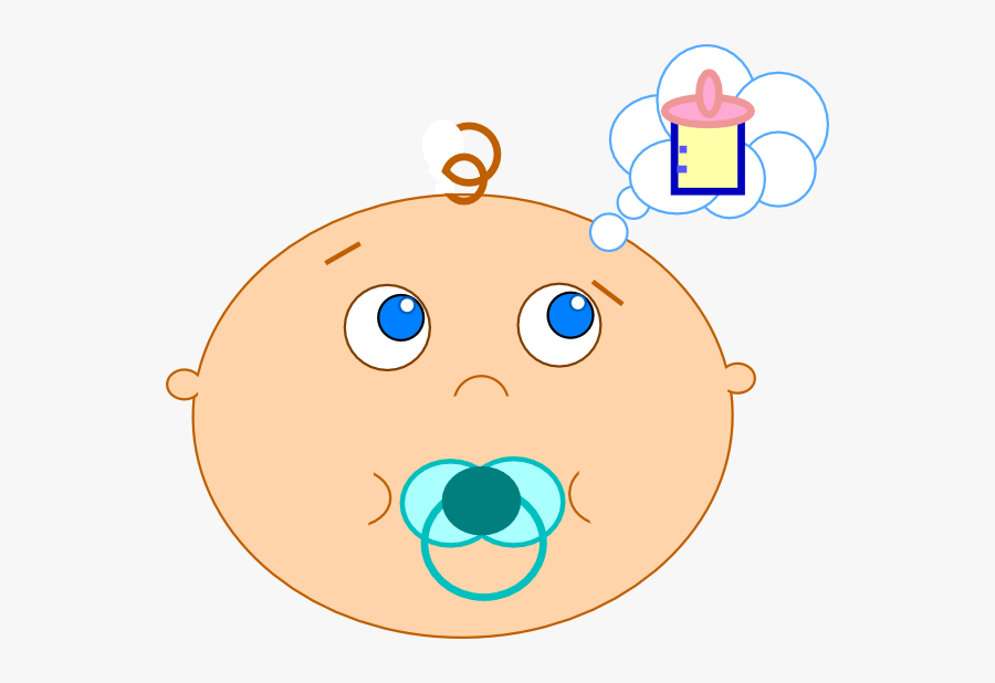 Hungry Baby Clip Art At Vector Clip Art - Baby Hungry Clipart, Transparent Clipart
