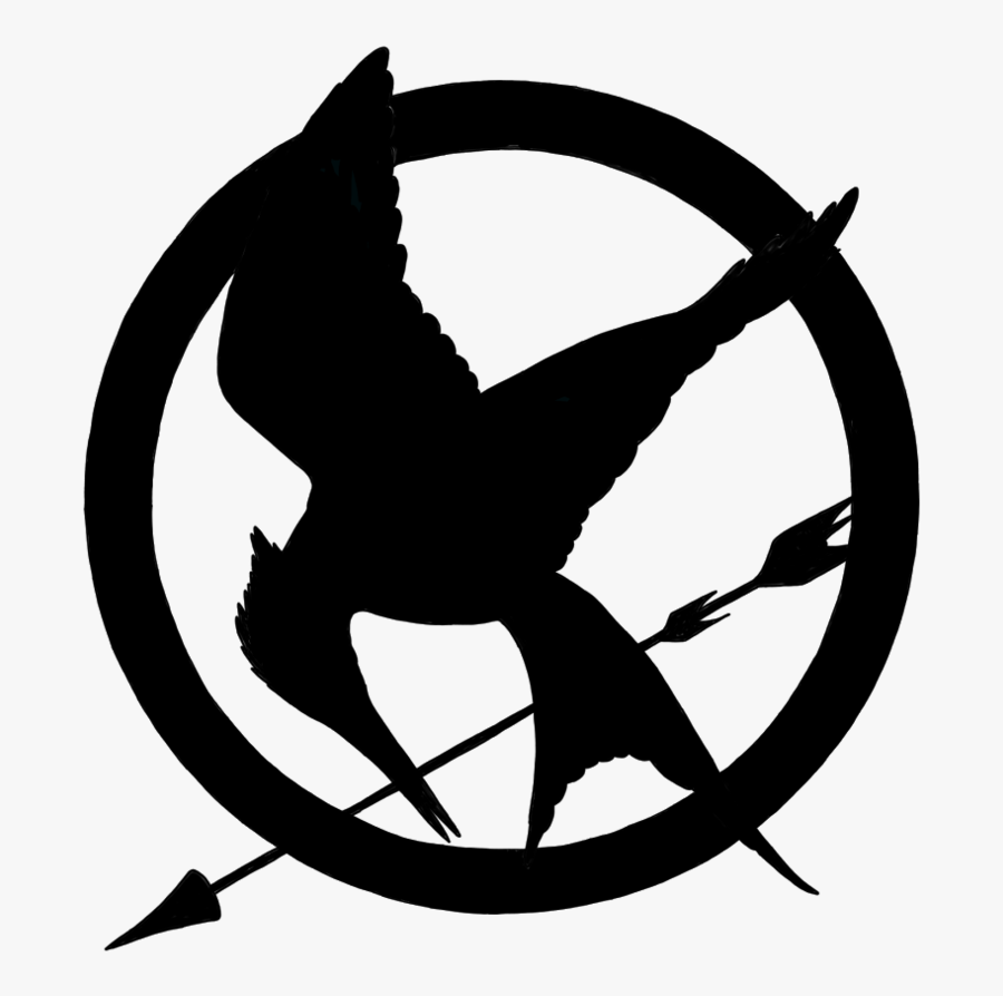 The Hunger Games Catching Fire Katniss Everdeen Peeta - Hunger Games Symbol Transparent, Transparent Clipart