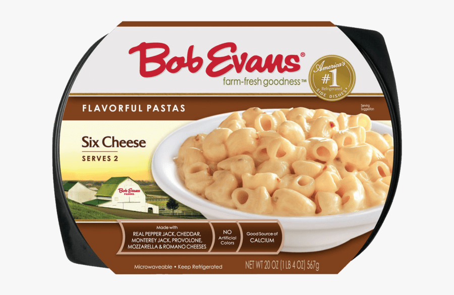 Bob Evans Six Cheese Pasta - Bob Evans Mashed Potatoes, Transparent Clipart