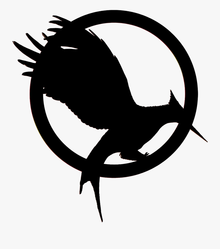 Transparent Mockingjay Pin Png, Transparent Clipart