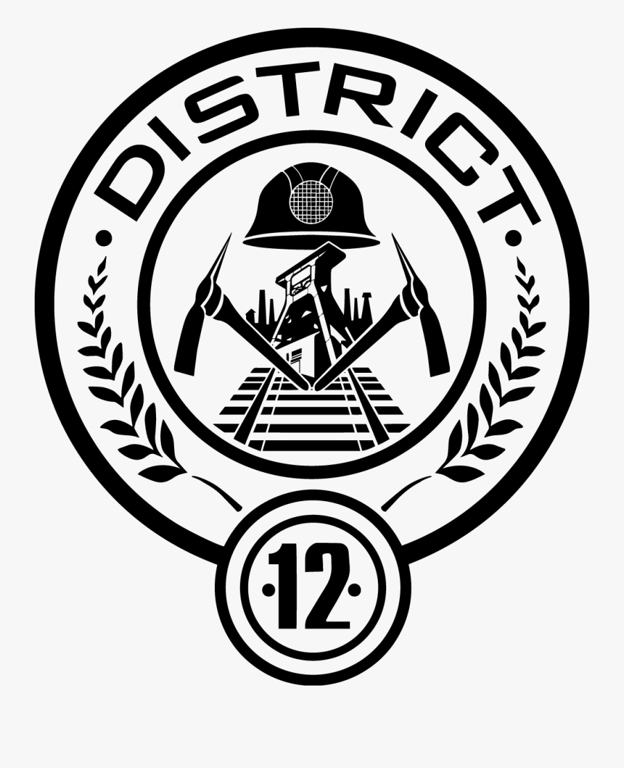 Fictional World Of The Hunger Games Symbol Logo Peeta - Hunger Games District 2 Logo, Transparent Clipart