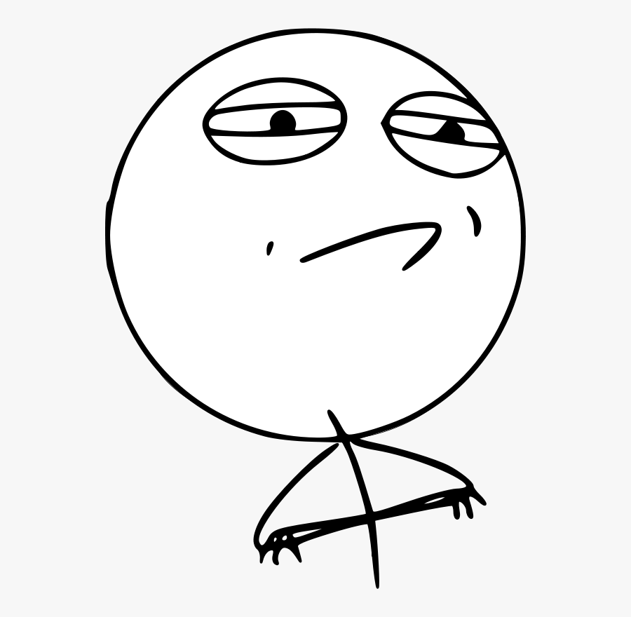 Thumb Image - Internet Meme Face, Transparent Clipart