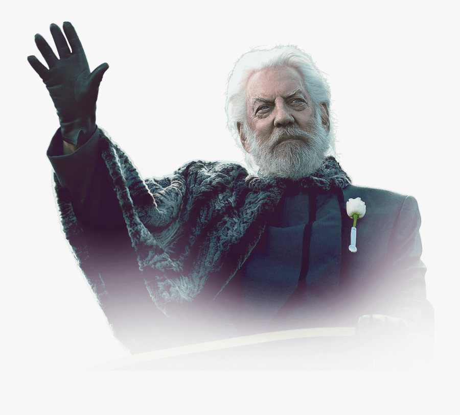 Clip Art President Peeta Mellark The - Hunger Games Snow Png, Transparent Clipart