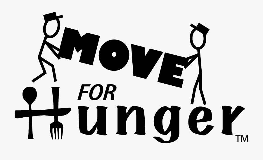 Move For Hunger Logo, Transparent Clipart