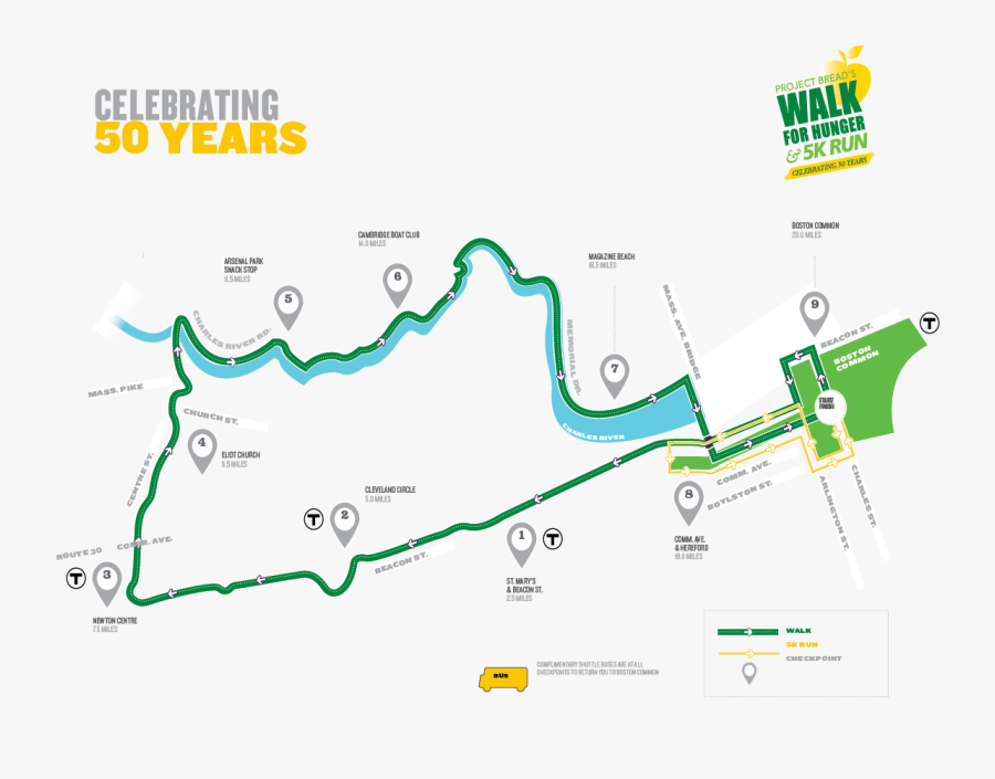 Walk For Hunger Route 2018, Transparent Clipart