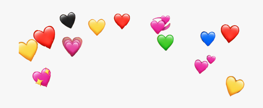 Meme Png - Coraçoes Sticker - Corações Emoji Meme Png, Transparent Clipart