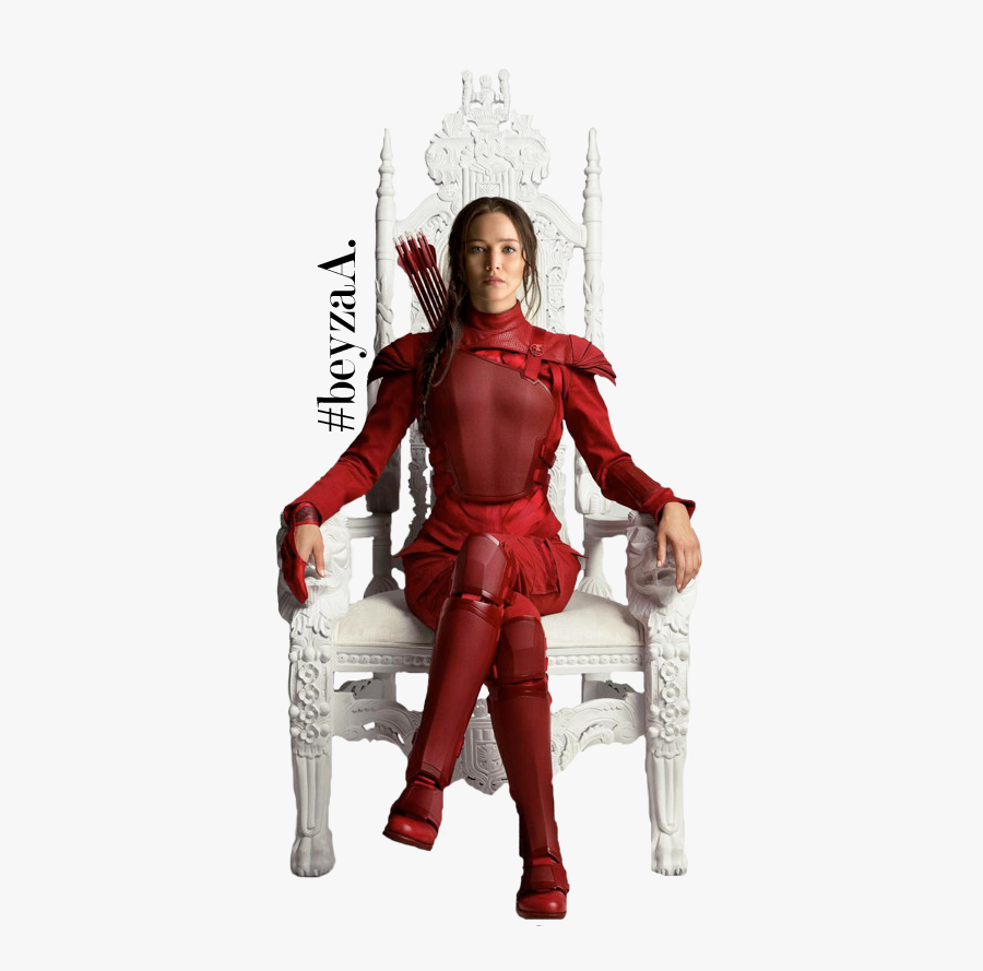 Katniss Everdeen Png Hd - Hunger Games Katniss Throne, Transparent Clipart