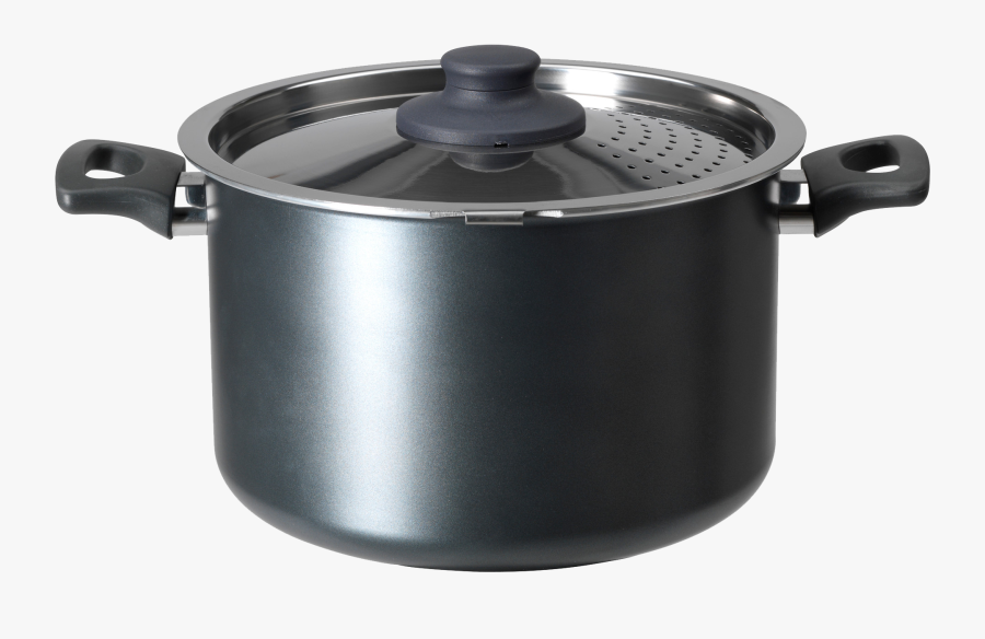 Cooking Pot Png Hd Quality - Rice Pot With Strainer Lid, Transparent Clipart