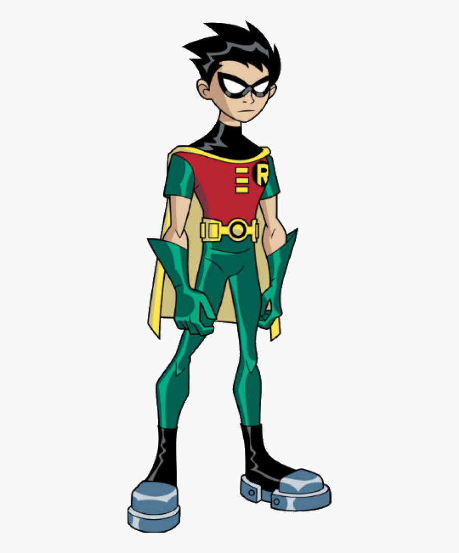 Titans Cartoon Network Robin, Transparent Clipart