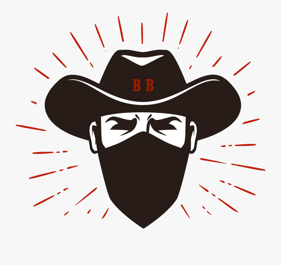 Transparent Bandit Clipart - Cowboys Hat Vector Png, Transparent Clipart