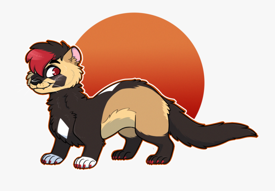 Bandit Clipart , Png Download - Ferret Fursona, Transparent Clipart