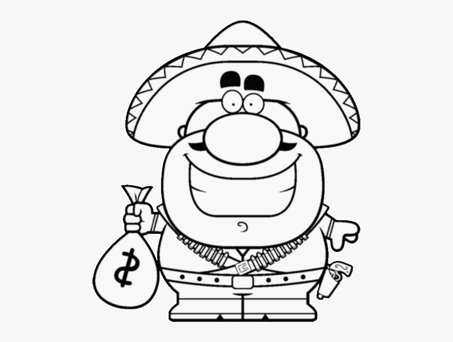 Bandito Clipart, Transparent Clipart