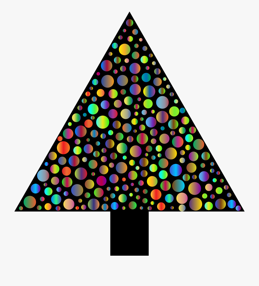 This Free Icons Png Design Of Prismatic Circles Christmas - Triangle, Transparent Clipart