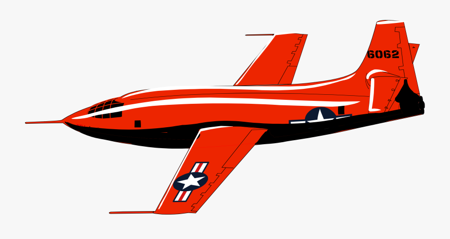 Propeller Driven Aircraft,line,monoplane - Bell X 1 Png, Transparent Clipart