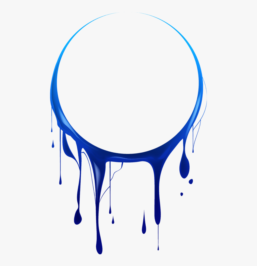 Mq Blue Circle Circles Paint Splash - Circle Paint Splash Png, Transparent Clipart