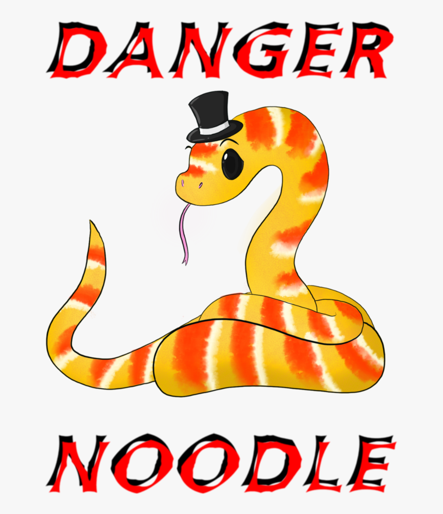 Danger Noodle By Loyalbandit1013 - Danger Noodle Drawing, Transparent Clipart