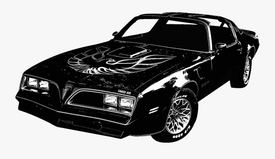 Eagle On Hood Of Car, Transparent Clipart