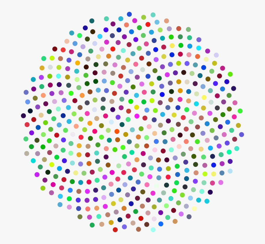 Symmetry,circle,line - Circle Point Color Png, Transparent Clipart