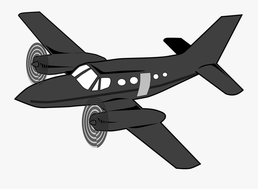 U 2 Plane Clipart Airplane Aircraft Propeller - U2 Plane Clipart, Transparent Clipart
