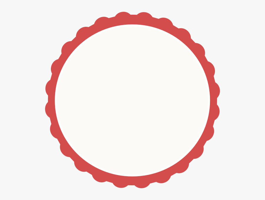 Red Circle Frame Clipart - Pink Circle Frame Png, Transparent Clipart