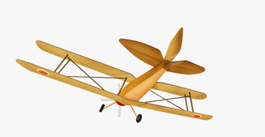 Airplane Aircraft Flight - Propeller-driven Aircraft, Transparent Clipart