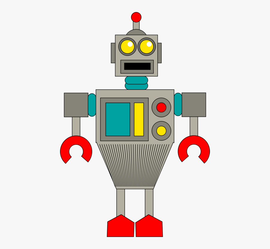 Toy,robot,machine - Simple Robot Face, Transparent Clipart