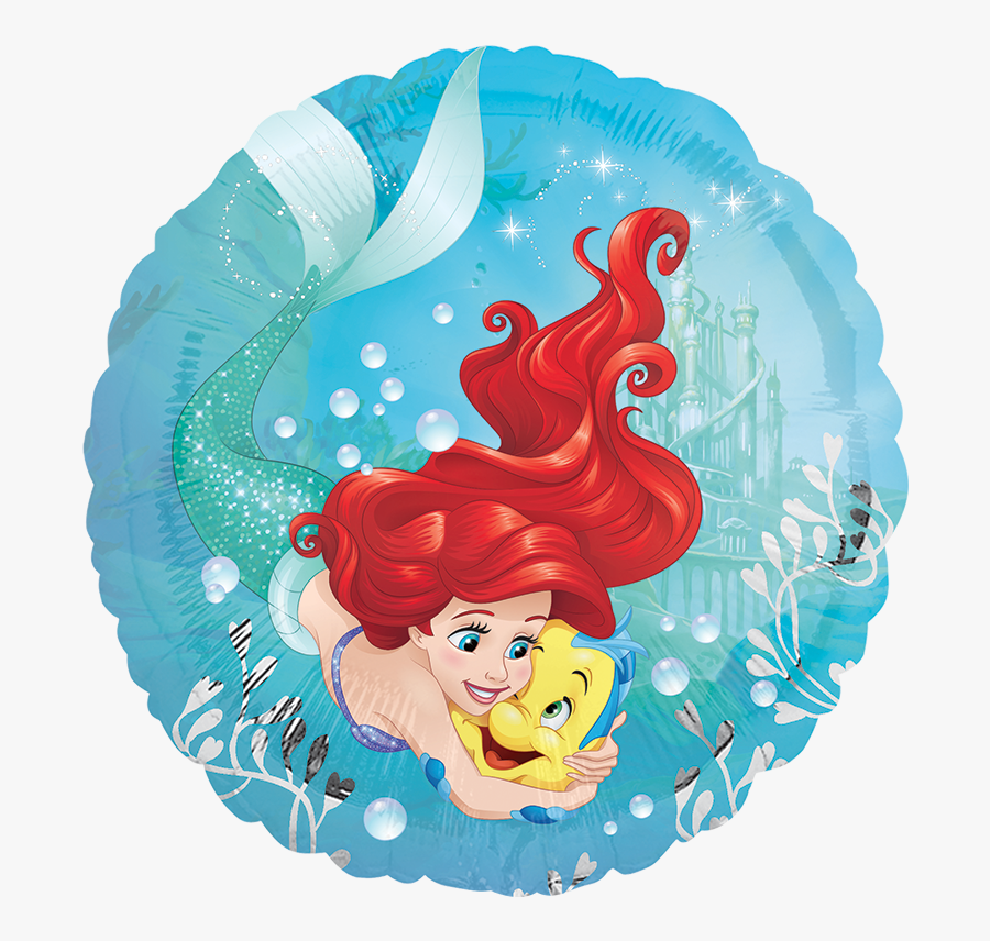 Transparent La Sirenita Png - Little Mermaid Party Supplies Nz, Transparent Clipart