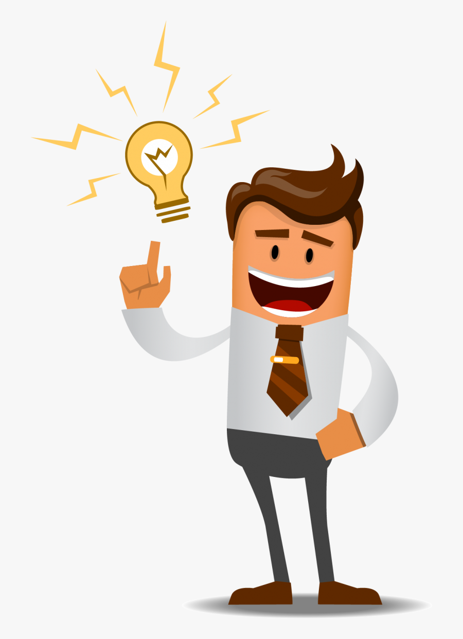 People Get Idea Png, Transparent Clipart
