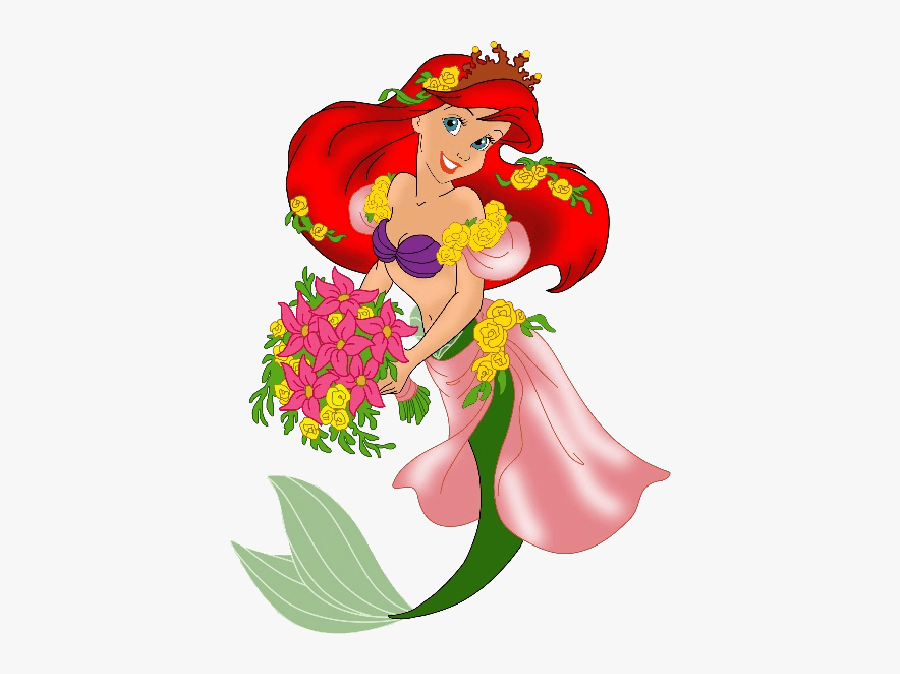 Little Mermaid - Cartoon - Cartoon, Transparent Clipart