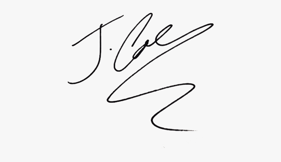 Cole Signature - J Cole Signature Png, Transparent Clipart