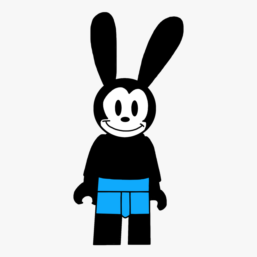 Oswald The Lucky Rabbit - Lego Oswald The Lucky Rabbit, Transparent Clipart