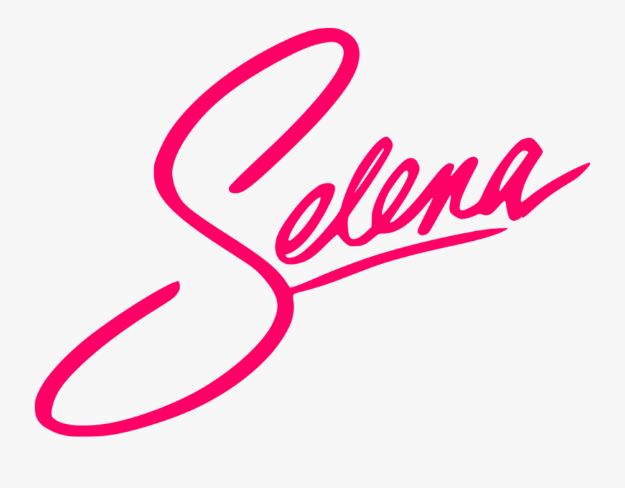 Selena Signature - Pink - Selena Quintanilla Signature, Transparent Clipart