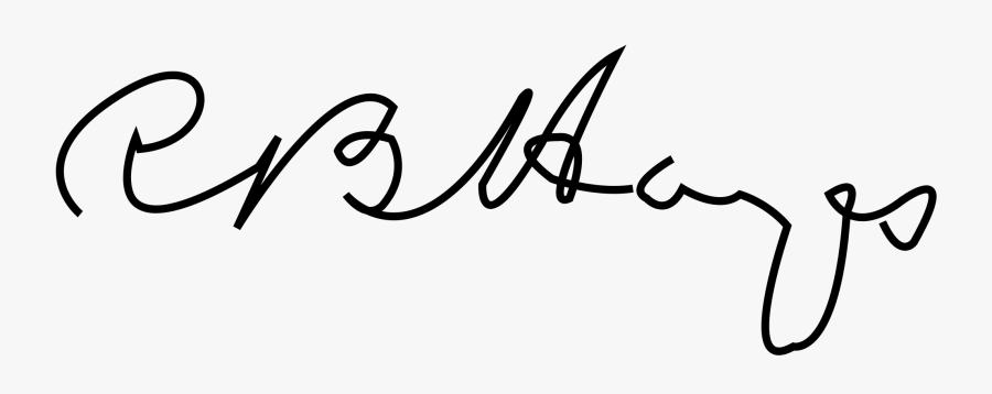 Clip Art B Signature - Rutherford B Hayes Signature, Transparent Clipart