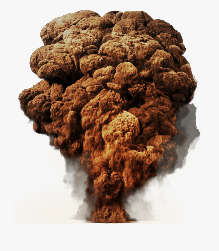 Mushroom Cloud Clipart No Background - Mushroom Cloud Gif No Background, Transparent Clipart