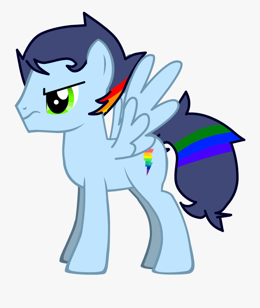 Transparent Lucky Clipart - White Rainbow My Little Pony, Transparent Clipart