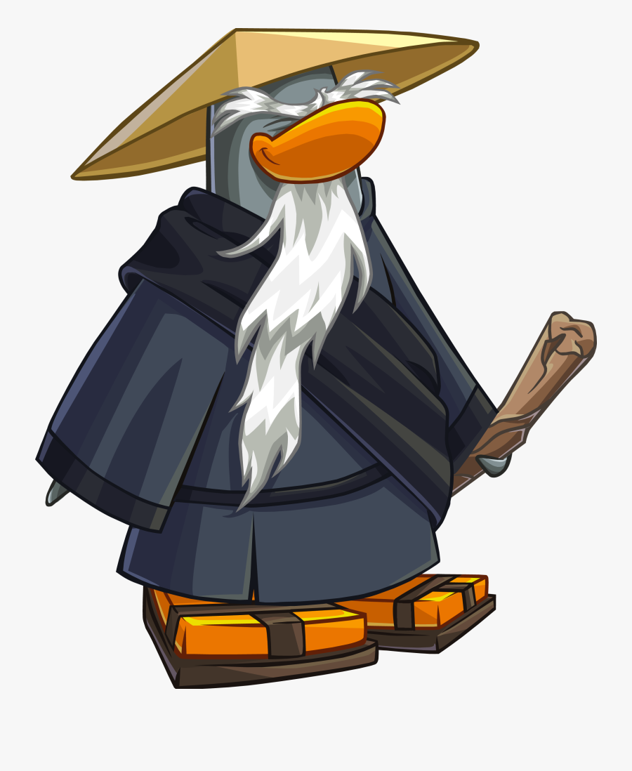 You Are Sensei, A 2 Shot Vigilante Patience Young Grasshopper, - Club Penguin Sensei Card, Transparent Clipart