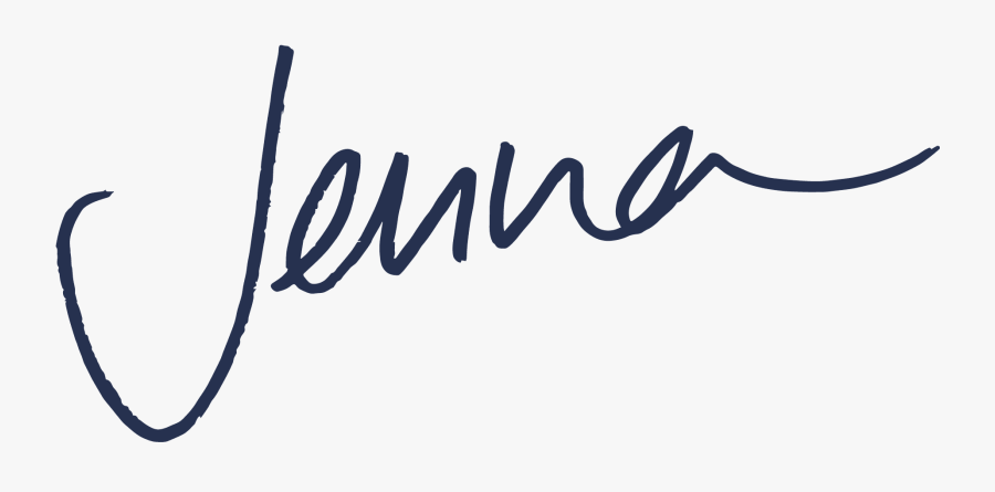 Transparent Youre Invited Clipart - Jenna Signature, Transparent Clipart