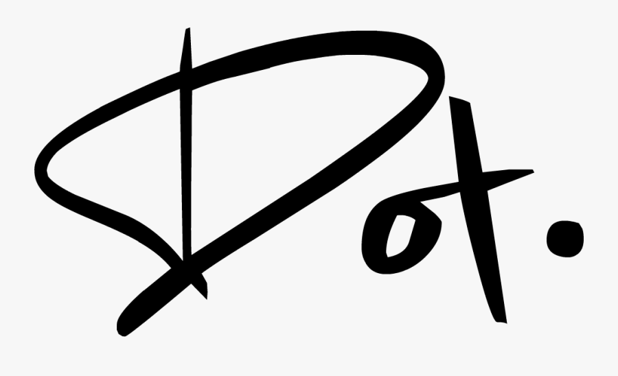 Black Dot Png - Dot Signature, Transparent Clipart