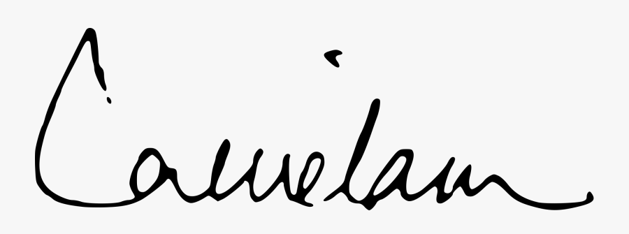 Carrie Lam English Signature - Carrie Lam Signature, Transparent Clipart