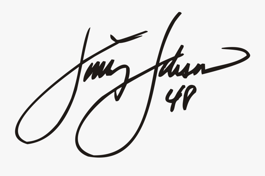 Clip Art Maker - Jimmie Johnson Signature, Transparent Clipart