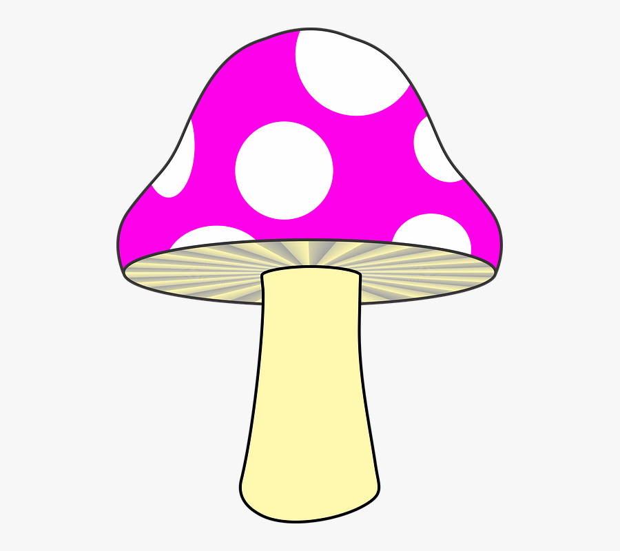 Blue Mushroom Clipart Transparent, Transparent Clipart