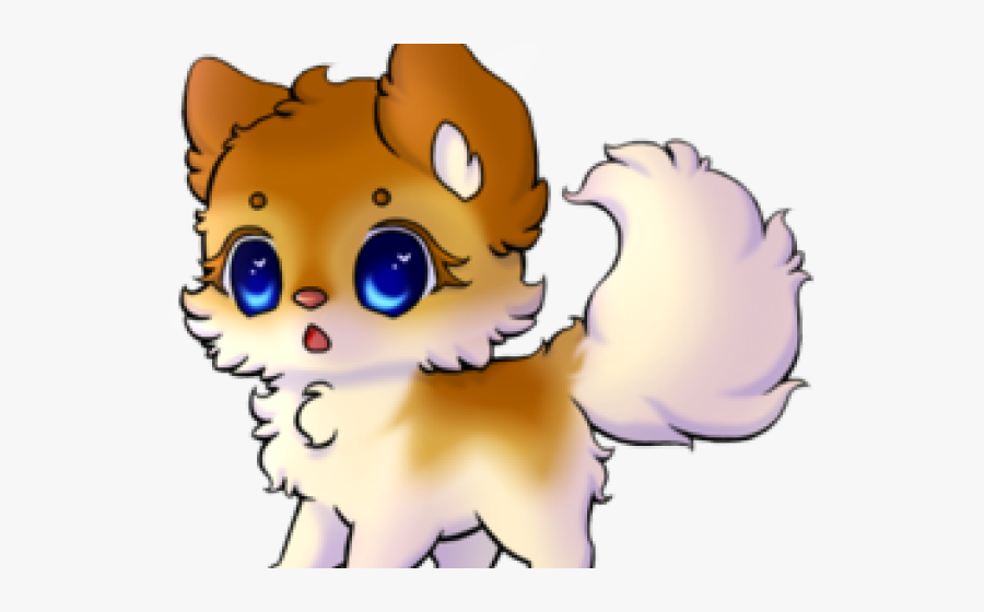 Pomeranian Clipart Chibi - Chibi Pomeranian, Transparent Clipart