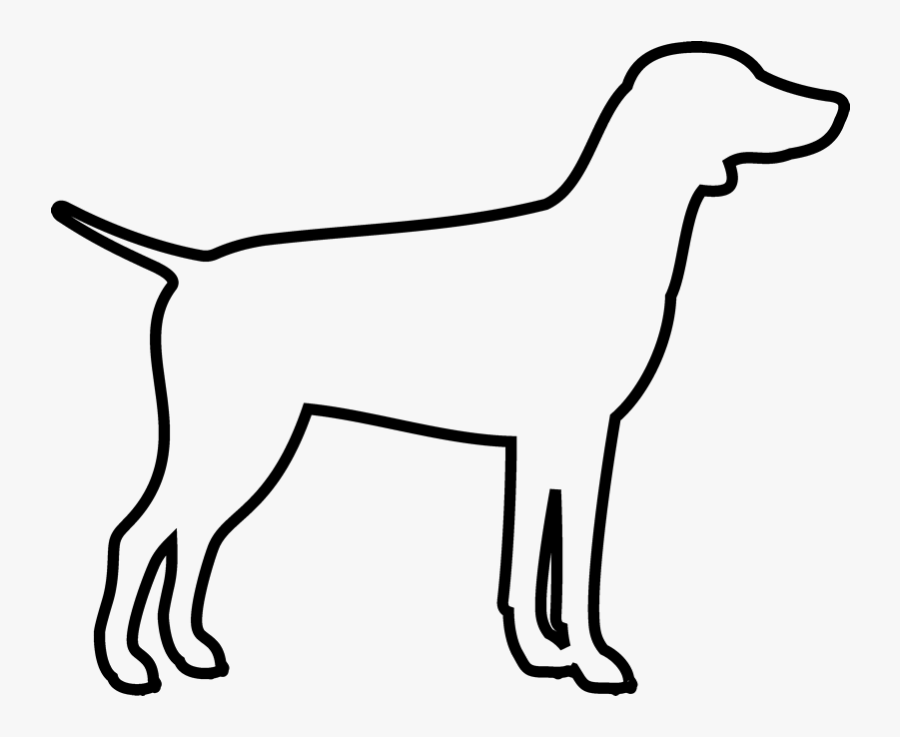 Dog Outline Png, Transparent Clipart
